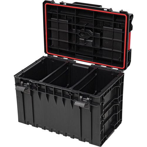 Arx Large Toolbox, 23" x 15-1/5" x 16-1/2", Black The Estey Group