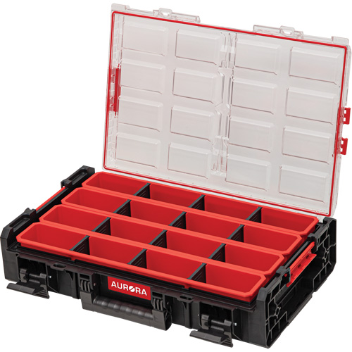 Organisateur tr&egrave;s grand avec bacs longs Arx, 23" x 15-1/5" x 5", Noir The Estey Group