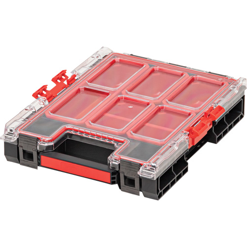 Organisateur moyen avec bacs Arx, 10-3/10" x 14-3/10" x 3", Noir The Estey Group