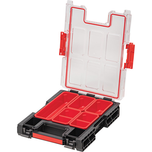 Organisateur moyen avec bacs Arx, 10-3/10" x 14-3/10" x 3", Noir The Estey Group