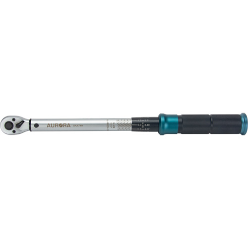 72-Tooth Torque Wrench, Click, 3/8" Square Drive, 10 - 100 ft-lbs. The Estey Group
