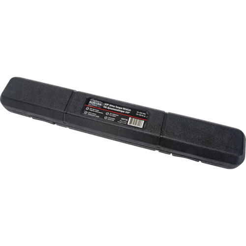 72-Tooth Torque Wrench, Click, 3/8" Square Drive, 10 - 100 ft-lbs. The Estey Group