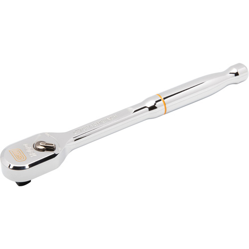 120XP Full Polish Chrome Teardrop Ratchet, 3/8" Drive, Ergonomic Handle The Estey Group