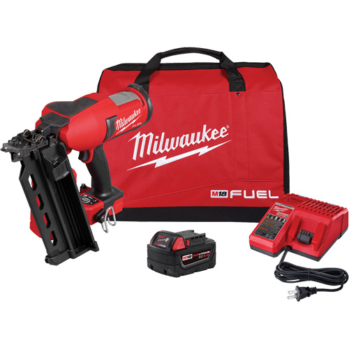 Ensemble de cloueuse Duplex Fuel, 18 V, Lithium-ion The Estey Group