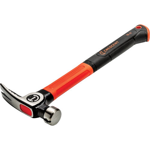 General Purpose Hammer, 16 oz., Fibreglass/Cushion Handle, 14" L The Estey Group