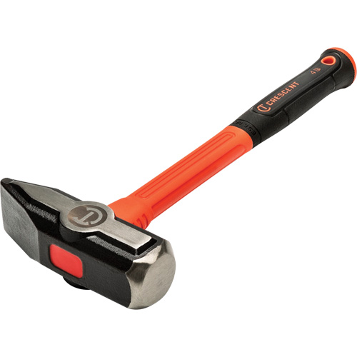 Marteau de forgeron fibre de verre, Poids de la t&ecirc;te 4 lb, 14" lo The Estey Group