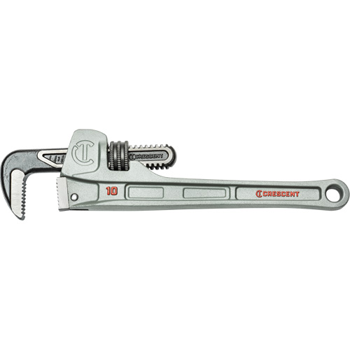 Cl&eacute; pour tuyau &agrave; m&acirc;choires &eacute;troite, Cap des m&acirc;choires 1-9/10", Longueur 10", Fini Rev&ecirc;tement en poudre, Prise Aucune The Estey Group