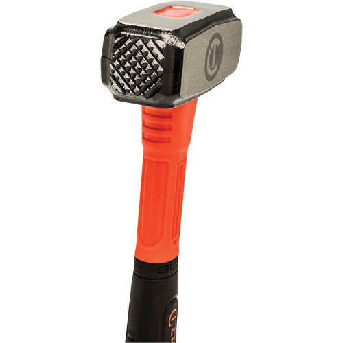 Drilling Hammer, 2 lbs., Cushion/Fibreglass Handle, 4" L The Estey Group