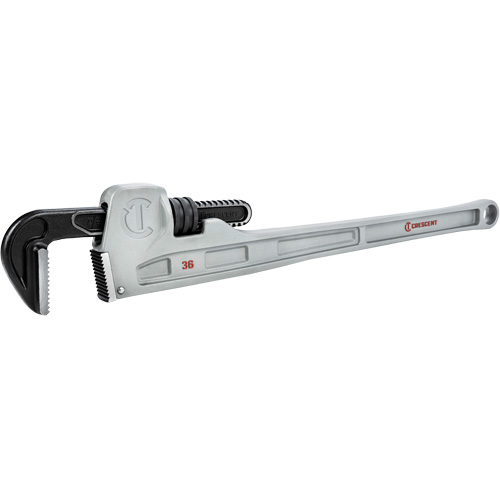Cl&eacute; &agrave; tuyaux, Cap des m&acirc;choires 5", Longueur 36", Fini Rev&ecirc;tement en poudre, Prise Non-ergonomique The Estey Group