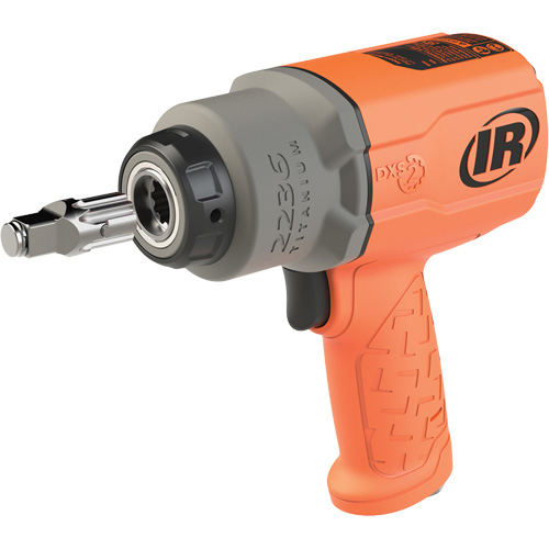 Orange Air Impact Wrench, 1/2" Drive, 1/4" NPT Air Inlet, 7500 No Load RPM The Estey Group