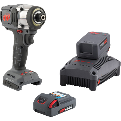 Quick-Change Cordless Impact Driver Kit, 20 V, 1/4" Socket The Estey Group