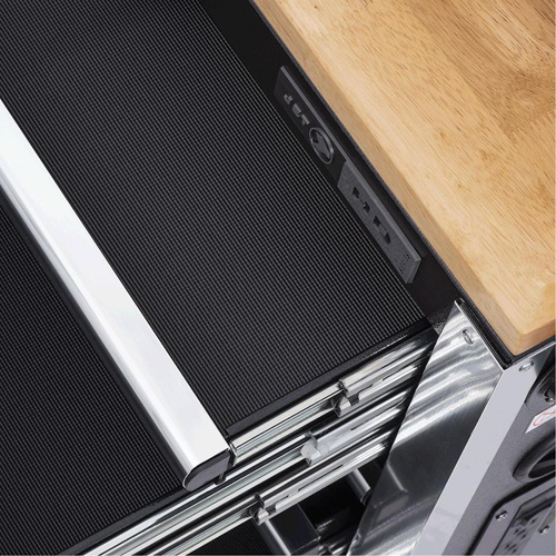 HDRC5212 Armoire mobile de s&eacute;rie HD, 12 tiroirs, 51-1/4" la x 21" p x 40-3/10" h, Noir The Estey Group