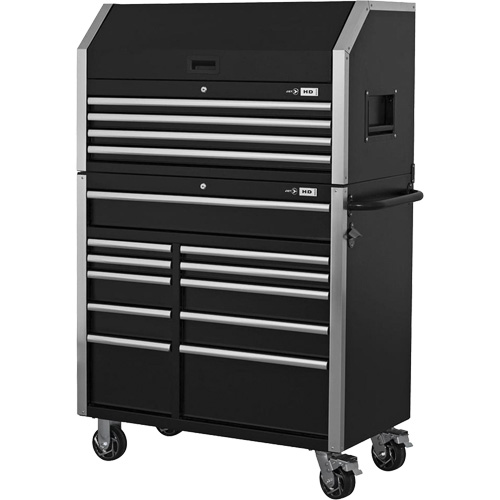 HDCC-4115 HD Series Toolbox Combo, 21-1/2" D x 44-1/5" W x 63-3/10" H, Black The Estey Group