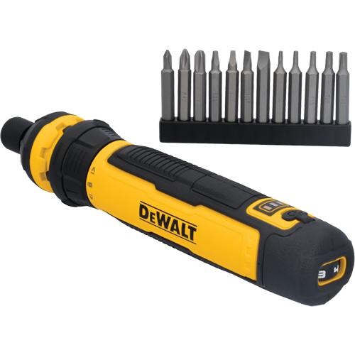14-Piece Cordless Screwdriver Set with FLEXDRIVE Control, 4 V, 44 in-lbs/5 Nm Max. Torque The Estey Group