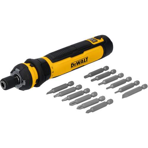 14-Piece Cordless Screwdriver Set with FLEXDRIVE Control, 4 V, 44 in-lbs/5 Nm Max. Torque The Estey Group