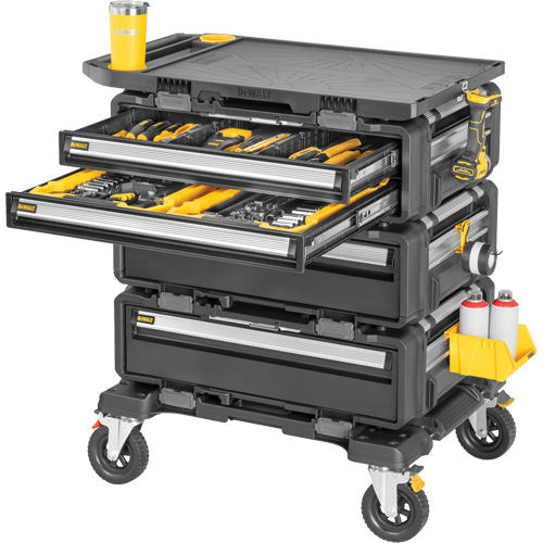 TOUGHSYSTEM&reg; 2.0 DXL 5-in-1 Modular Workstation, 34" x 25-4/5" x 39", Black/Yellow The Estey Group