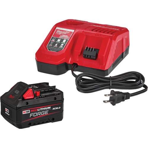 M18 Redlithium Forge XC8.0 Starter Battery Kit, 18 V, Lithium-Ion The Estey Group