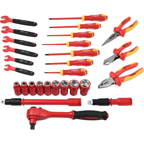 Jeu d'outils isol&eacute;s, 1000 V, 28 M The Estey Group
