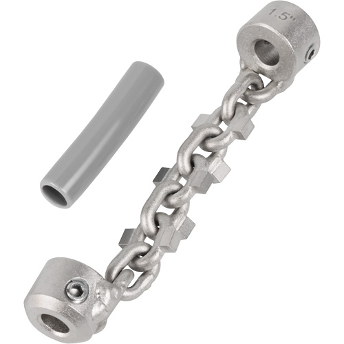 1-1/4" - 1-1/2" Carbide Chain Knocker for 1/4" Chain Snake Cable The Estey Group