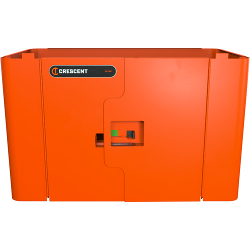 RAILWORKS Double Door Steel Security Panel Lockable Storage The Estey Group