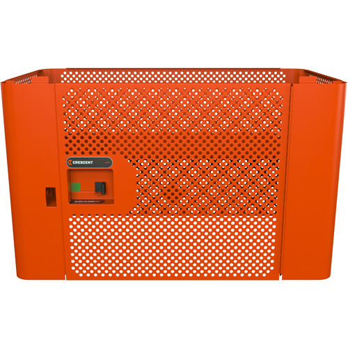 RAILWORKS Mesh Security Panel Single Door Lockable Storage The Estey Group