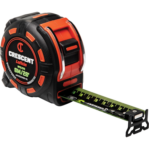 Shockforce NITE EYE Magnetic Tape Measure, 1-1/4" x 25', SAE/Metric Graduations The Estey Group