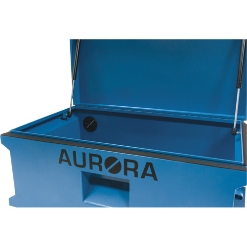 Jobsite Tool Box, 33" x 20-3/10" x 18-3/10", Steel, Blue The Estey Group