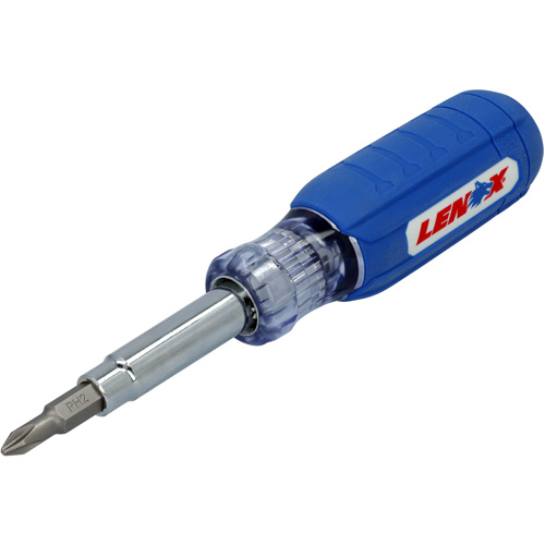 9-in-1 Multi-Bit Screwdriver, Textured Handle The Estey Group