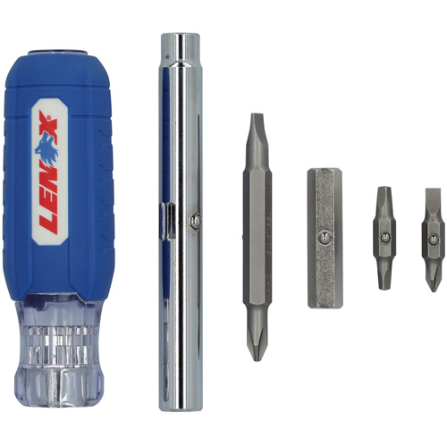 9-in-1 Multi-Bit Screwdriver, Textured Handle The Estey Group
