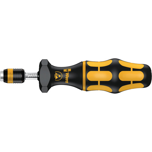 Tournevis dynamom&eacute;trique r&eacute;glable s&eacute;rie Kraftform 7400 ESD, Gamme de couple 2.5 -29 lb-pi, 6" Longueur The Estey Group