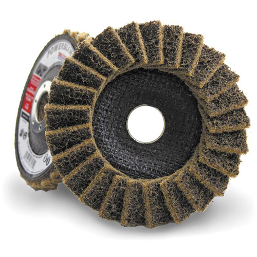 POWERBLEND SCD Surface Conditioning Flap Disc, 4-1/2" x 7/8", Type 29, Coarse Grit The Estey Group
