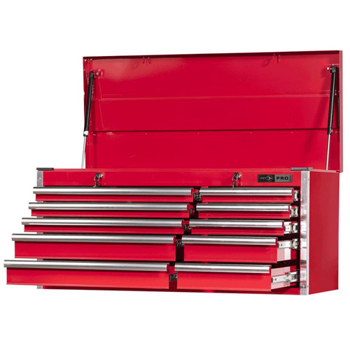 Coffre pour m&eacute;canicien de s&eacute;rie Pro PCM4210 , 40-3/10" la, 10 tiroirs, Rouge The Estey Group