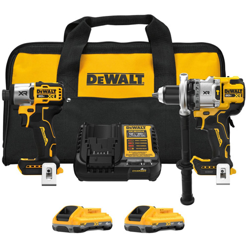 MAX* XR&reg; 3-Speed Hammer Drill & Impact Driver 2-Tool Combo Kit with XR POWERPACK Batteries, Lithium-Ion, 20 V The Estey Group