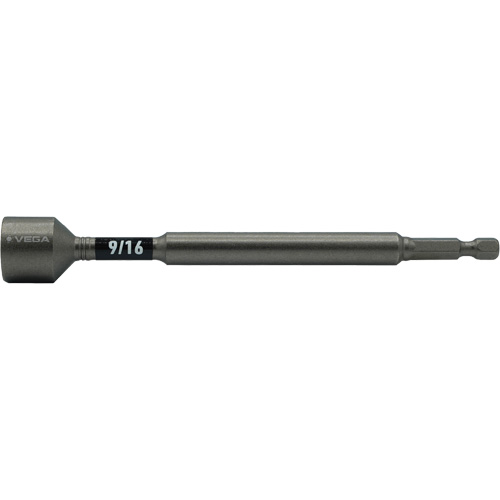 Impactech&reg; Nut Driver, 9/16" Tip, 1/4" Drive, 6" L, Magnetic The Estey Group