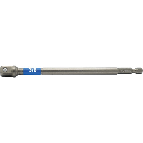 Impactech&reg; Impact Socket Adapter, 1/4" Drive Size, 3/8" Male Size, 6" L The Estey Group