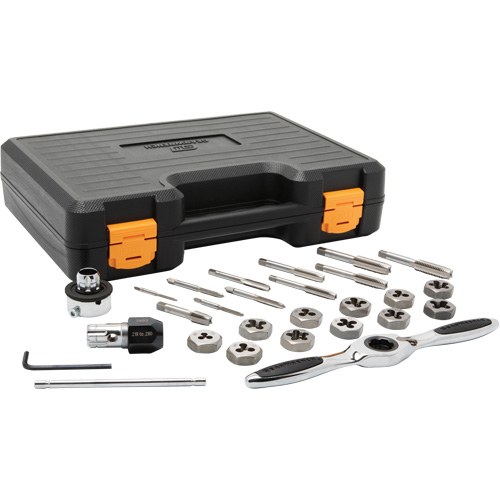 Metric Ratcheting Tap & Die Set, 27 Pieces The Estey Group
