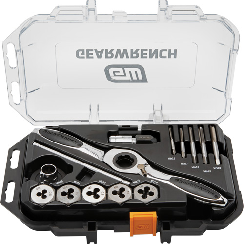 Metric Ratcheting Tap & Die Set, 15 Pieces The Estey Group