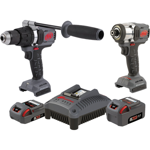 Hammer Drill & Impact Driver Combo Tool Kit, Lithium-Ion, 20 V The Estey Group
