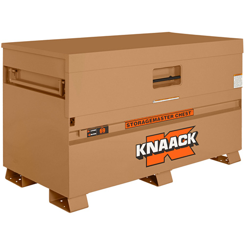 Model 69 Piano Box with Padlock, 60" W x 30" D x 34-1/4" H, Tan The Estey Group