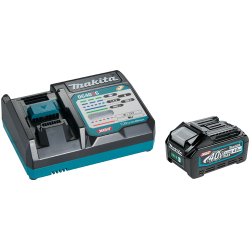 40Vmax XGT 4 Ah Battery & Fast Charger Starter Kit, 40 V, Lithium-Ion The Estey Group
