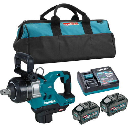 40Vmax XGT Brushless Short Anvil Impact Wrench Kit, 40 V, 1" Socket The Estey Group