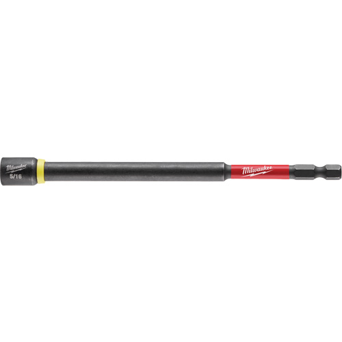 SHOCKWAVE Impact Duty Nut Driver, 5/16" Tip, 1/4" Drive, 6" L, Magnetic The Estey Group