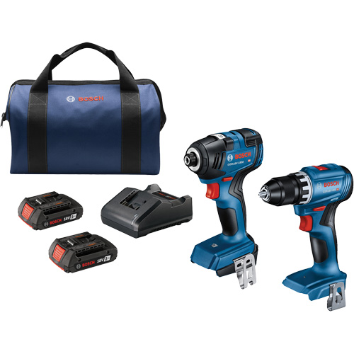 2-Tool Combo Kit, Lithium-Ion, 18 V The Estey Group