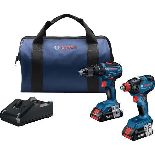 2-Tool Combo Kit, Lithium-Ion, 18 V The Estey Group