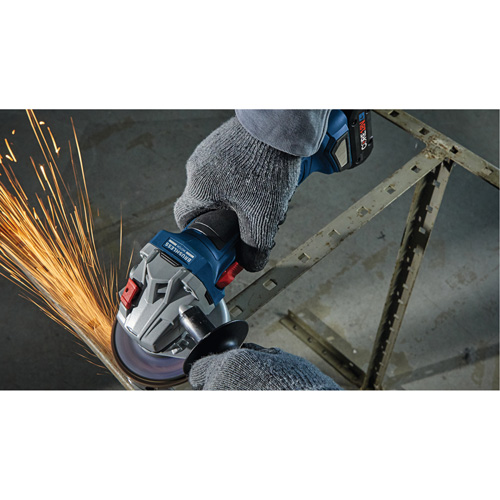 Brushless Angle Grinder with Slide Switch, 4-1/2" Wheel, 18 V The Estey Group