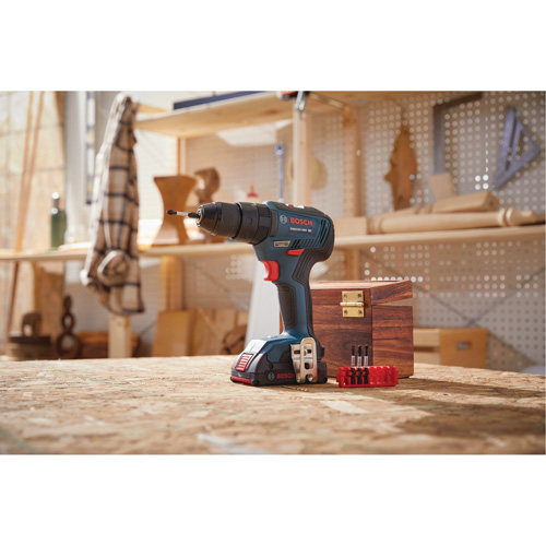 Trousse de perceuse-visseuse &agrave; percussion sans balais EC, 1/2", Mandrin 1/2", 18 V The Estey Group