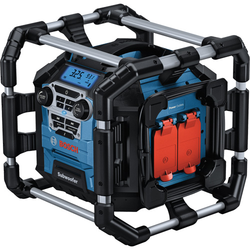 Jobsite Radio with Bluetooth&reg; 5.0 & Power Station, Lithium-Ion, 18 V The Estey Group