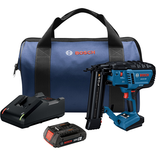 Brushless 18-Gauge Brad Nailer Kit with Standard Power Battery, 18 V, Lithium-Ion The Estey Group