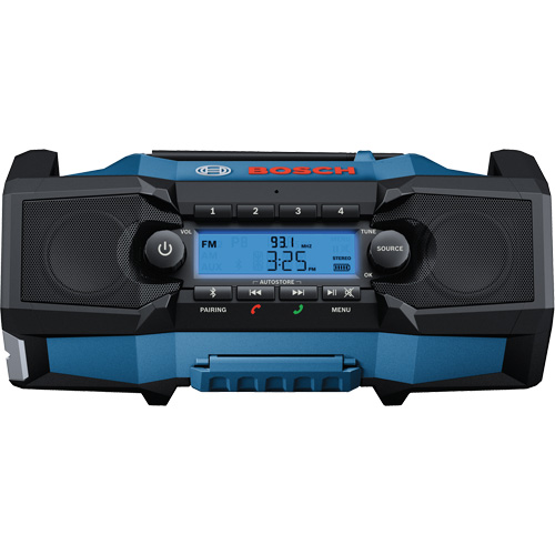 Radio de chantier compacte avec Bluetooth 5.0, Lithium-ion, 18 V The Estey Group