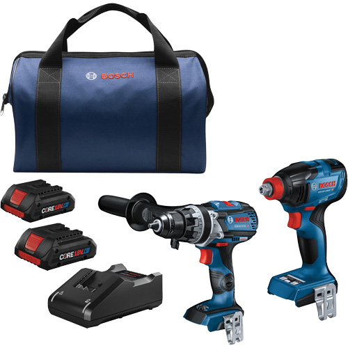 2-Tool Combo Kit, Lithium-Ion, 18 V The Estey Group